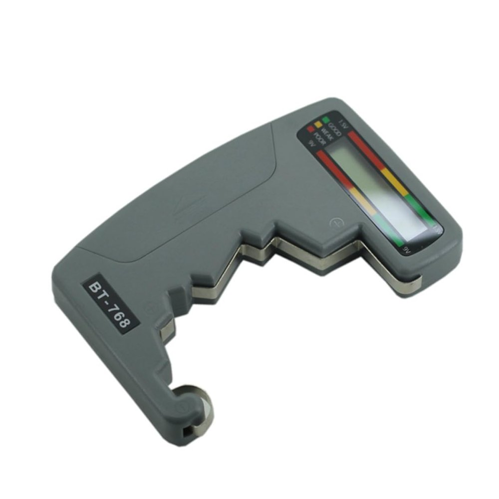 CIYODO 9v Aa AAA Battery Tester Dial Type Battery Checker for Button Cell Accurate Power Level Indicator Coded No Included