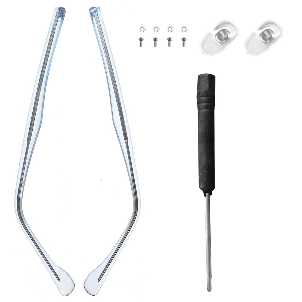 Arm Replacement Accessories - Metal Eyeglass Arm Replacement Temples for Eyeglass Repair Kit Legs Replacement