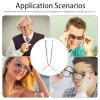 Arm Replacement Accessories - Metal Eyeglass Arm Replacement Temples for Eyeglass Repair Kit Legs Replacement view 2