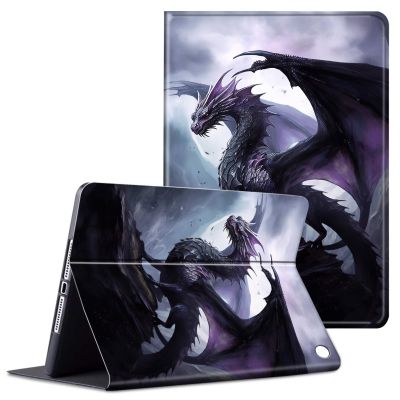 ACWDMKH Amazon Fire Max 11 Tablet case (13th Generation, 2023 Release),PU Leather Slim Folio Stand Multiple Viewing Angles with Auto Wake/Sleep Case for Kindle Fire Max 11 Tablet,Big Purple Dragon