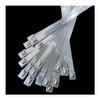 RAMBEX 20Pcs 10mm Stainless Steel Metal Cable Ties, Self-Locking Metal Zip Tie10cm-100cm Long Multifunctional Locking Cable Tie (Color : 10mm(0.39inch), Size : 550mm) view 1