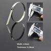 RAMBEX 20Pcs 4.6mm Stainless Steel Metal Cable Ties, Self-Locking Metal Zip Tie100mm-1000mm Long Multifunctional Locking Cable Tie (Color : 4.6mm(0.18inch), Size : 900mm) view 2