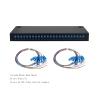 Xunsomten-24 Singlemode 24 Port SC-UPC Rack Mount Enclosure Box & Splice Trays Fiber Cables Kit, 24 Core LGX Loaded Patch Panel Box fits for 19" Racks Cabinet (Include Pigtail & Couplers) view 2