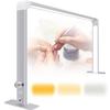 RYAZOZA Foldable Square Nail Table Lamp with Adjustable Brightness and Hue Lamp, 36W Upgraded Manicure Light, Comfortable Workspace Lighting (Color : Silver) view 3