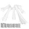 5 Pack Cable Ties Zip,Wraps Set Nylon Wire Cord Fasteners Plastic Cable Ties from Small to Large Heavy Duty Nylon tie Wraps for Organization (white) view 4