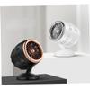 ABOOFAN 2pcs Usb Mini Cooling Fan for Home Office Angle Low Noise Portable Desk Fan Usb Powered Golden view 2