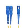 StarTech.com 3m (9.8ft) LC to SC (UPC) OS2 Single Mode Duplex Fiber Optic Cable, 9/125, 100G, LSZH Fiber Jumper Cord view 2