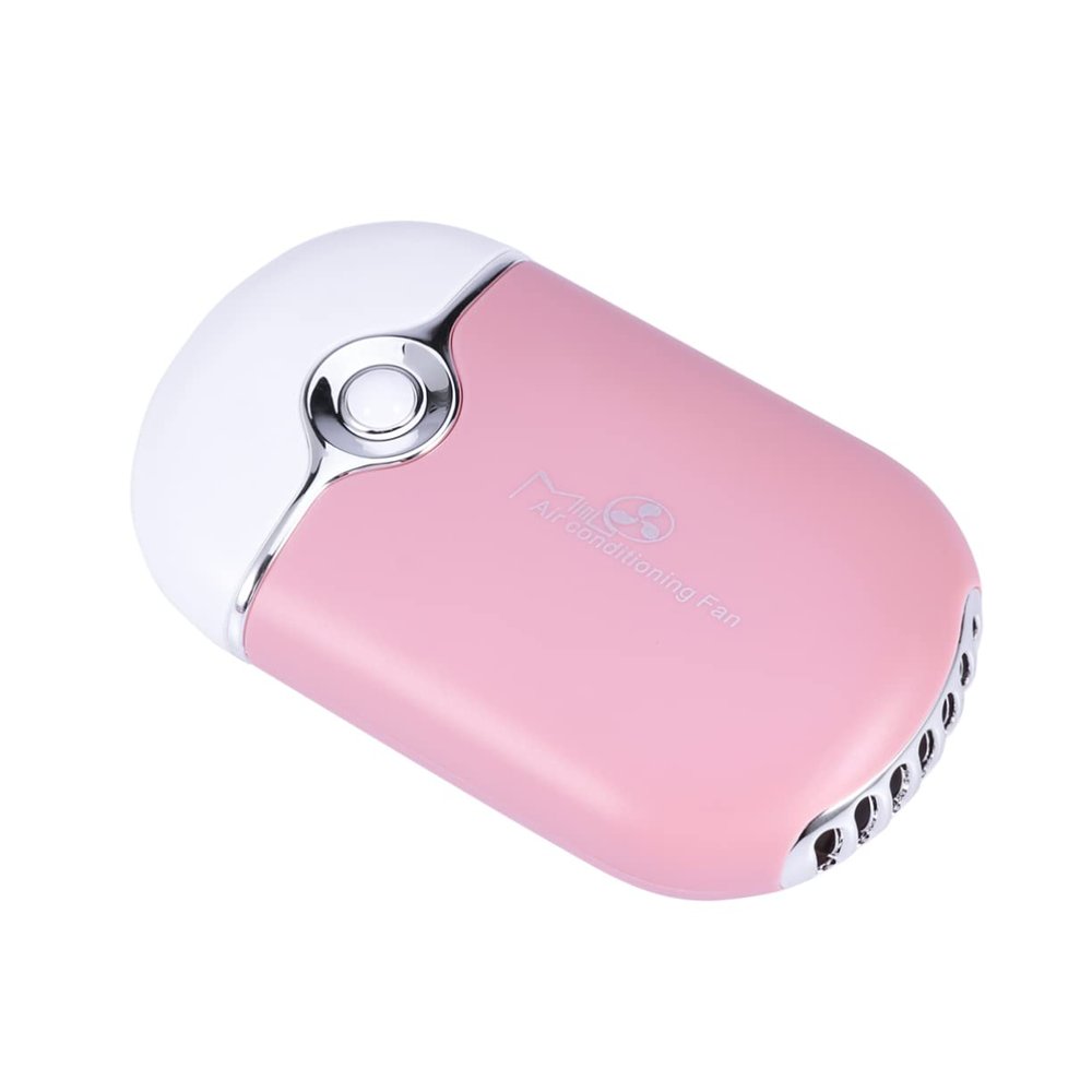 Hemoton Handheld Mini Air Conditioning Fan for Lash Extension Quick Dry Safe and Comfortable for Your Loved Ones