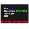 13.5" OLED 3000x2000 40 pins for HP P/N N10733-001 Compatible Replacement LCD Screen + Touch Digitizer Glass Assembly -(NOT for1920x1080 Version) view 2