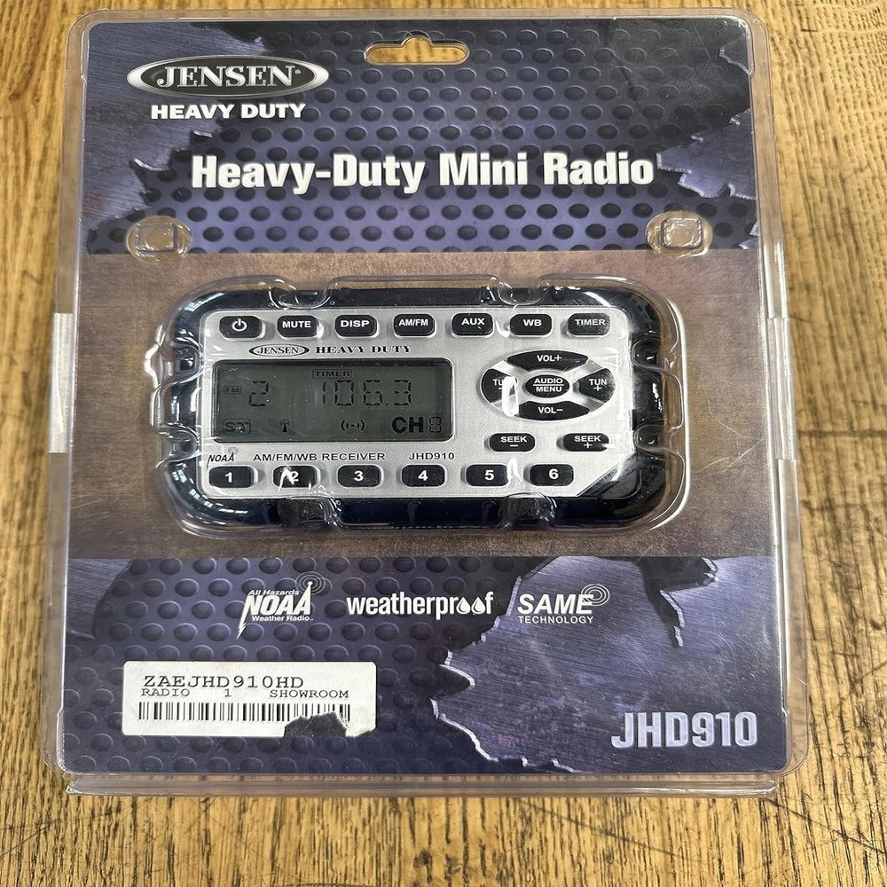 New Holland ZAEJHD910HD Waterproof Heavy Duty Mini Radio