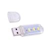 Hemoton 2pcs Led Light Night Lamp for Desk 3 Beads Portable Reading Light Keyboard Lamp Laptop Design view 2
