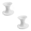 Uonlytech 2pcs Stand Compatible Practical Desktop Speaker Holder for Home Use Elegant Design Cable Organizer for Living Room Kitchen Bedroom and Study view 1