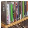 GLigeT CD Rack Stackable Media Storage Rack DVD Storage Box - DVD Tray for Media Shelf Storage & Organization Disc Rack view 3