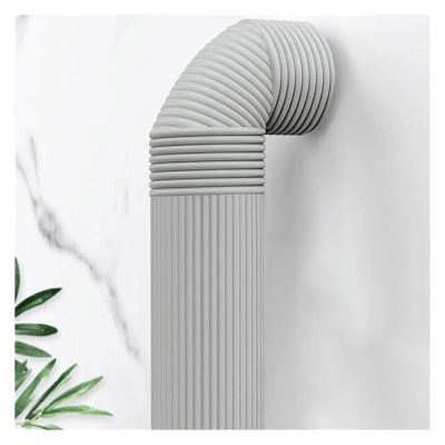 Foam Safety Strips, 7.3mm Thick Sewer Pipe Bumper Strip, 2/4/6m Long Wall Beam Decorative Stickers, Self-Adhesive Radiator Protection Pad (Color : Grey, Size : 6m)