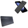 BoxWave Keyboard Compatible with Infinix Hot 40 Pro - SlimKeys Bluetooth Keyboard, Portable Thin with Chiclet-Style Keys - Jet Black view 1