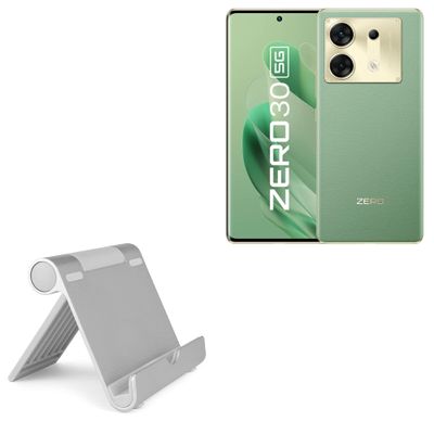 BoxWave Stand and Mount Compatible with Infinix Zero 30 - VersaView Aluminum Stand, Portable, Multi Angle Viewing Sturdy