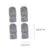 GLEAVI 80pcs Cut Resistant Thumb Sleeves Finger Protectors for Kitchen Work Comfortable and Reusable Breathable Material for Finger view 4
