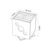 GLigeT CD Rack Desktop CD Rack DVD Rack Disc Storage Rack Game CD Enthusiasts Old Record Collection Box Disc Rack view 2