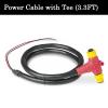 GaiRen NMEA 2000 Starter Kit, Backbone Cables Drop Cables Dual Tees Kits Terminators Marine 2K Network for Lowrance Simrad Garmin Dual Device view 3