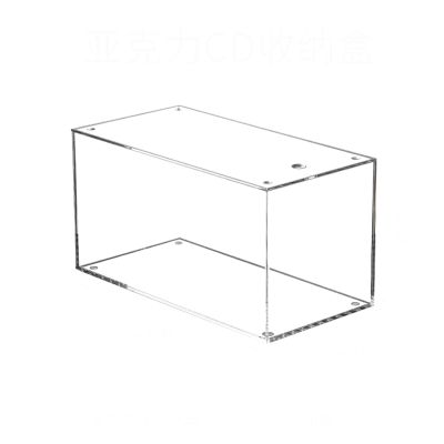 GLigeT CD Rack Acrylic CD Storage Box Home DVD Storage Disc Disc Box Album Finishing Storage Box Rack Disc Rack