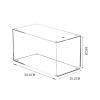 GLigeT CD Rack Acrylic CD Storage Box Home DVD Storage Disc Disc Box Album Finishing Storage Box Rack Disc Rack view 2