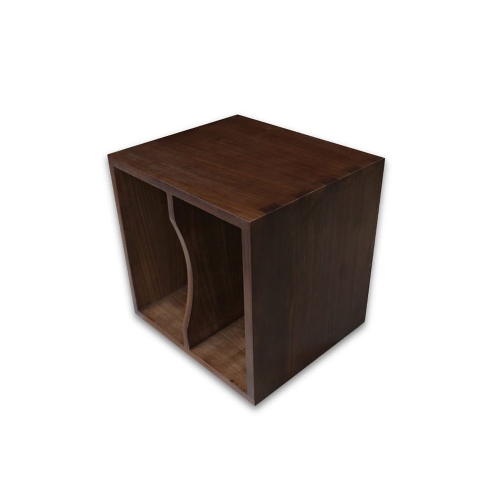 GLigeT CD Rack Classical Nostalgic Stacked Storage Cabinet LP Vinyl Record Storage Cabinet CD Rack Audio Storage Cabinet Disc Rack