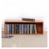 GLigeT CD Rack Stackable Media Storage Rack Shelving and Organizer- CD Storage Box for Media Shelf Storage and Organization Disc Rack view 2