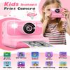 LETSHAHA 5 Rolls Kids Instant Camera Refill Print Paper, Photo Printer Thermal Paper Rolls Instant Print Camera for Kid's Instant Camera view 2