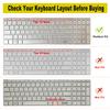 2PCS Keyboard Cover with Large Print for 15.6" HP Pavilion 15t-er 15-eg 15t-eg 15-eh Series, HP 17.3" Laptop 17-cn 17-cp Series, HP 15t-eg200 15-eg2153cl/2373cl 15-er1047nr 15-eh2085wm view 2