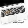 2PCS Keyboard Cover with Large Print for 15.6" HP Pavilion 15t-er 15-eg 15t-eg 15-eh Series, HP 17.3" Laptop 17-cn 17-cp Series, HP 15t-eg200 15-eg2153cl/2373cl 15-er1047nr 15-eh2085wm view 3