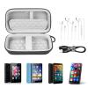 Comecase MP3 Player Cases & Covers for Luoran/for innioasis/for TIMMKOO/for MYMAHDI 4 Inch Full Screen Touch Music Player, Mp4 Player for Kids Holder Box for USB Cable and Accessories (Bag Only) view 2
