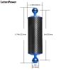 LetonPower Blue 8" Carbon Fiber Underwater Float Arm (2-Pack) - Ultralight Dual 1" Ball Buoyancy System for Diving Tray Video Lights & Strobes view 4