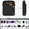 12.9 Inch Tablet Sleeve Bag, Padded Protective Carrying Case for iPad Pro M4 & Air M2 2024, Samsung Galaxy Tab S9 FE+/S9+/S8+/S7 FE/S7+ 12.4" 2022/2023, Surface Laptop Go 12.4" view 3