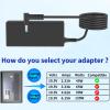 45W 19.5V 2.31A L25296-001 R-41013323 Laptop Charger Compatible with HP is 13252 Pavilion x360 11 13 14 15 Notebook 15 Spectre X360 L25296-003/002 213349-109 213349-009 TPN-DA16 Adapter Power Supply view 4