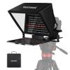 NEEWER Teleprompter X14 II with Upgraded Height Adjustable Camera Mount QR Plate Compatible with 501PL, 14" HD Beamsplitter All Metal Frame for iPad iPhone Samsung DSLR, Assembly Free view 1