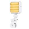 Andoer Video Conference Lighting, 5W Pocket Led Light Mini Video Lamp Bi-Color Photography Light with 62pcs Beads 3000K-7000K Color Temperature with Clip Adapter for Live Streaming Home Studio
