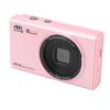 BROLEO 4K Digital Camera, 44MP 2.4 Inch IPS Screen 16X Digital Zoom 4K Compact Camera Fill Light for Photography for Teens (), Pink, BROLEOowbzs1mia2-13 view 1