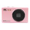 BROLEO 4K Digital Camera, 44MP 2.4 Inch IPS Screen 16X Digital Zoom 4K Compact Camera Fill Light for Photography for Teens (), Pink, BROLEOowbzs1mia2-13 view 4