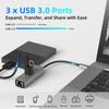 WALNEW 7-in-1 USB C Hub&USB-C Ethernet Adapter Bundle view 4