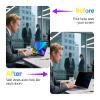 Phimoos Magnetic Privacy Screen Protector for MacBook Pro 16 inch (2021-2024, M1, M2, M3, M4, Pro, Max) - Anti Spy, Blue Light Blocking & Anti Glare Filter | Computer Monitor Privacy Shield view 2