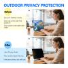 Phimoos Magnetic Privacy Screen Protector for MacBook Pro 16 inch (2021-2024, M1, M2, M3, M4, Pro, Max) - Anti Spy, Blue Light Blocking & Anti Glare Filter | Computer Monitor Privacy Shield view 3