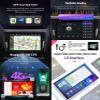PLOKM 9 Inch Multimedia Player Android 12 Car Radio with Sat Nav for Qa-Shqai 2006-2013, Car in-Dash Navigation GPS Units Car Stereo Supports 4G 5G WiFi SWC Carplay Backup Camera M100S view 4