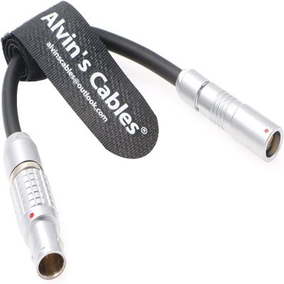 Alvin's Cables Alexa-Mini-EXT Run Stop Cable 3 Pin RS Female to 7 Pin Male for ARRI Alexa Mini Remote Boot Run Stop Conversion 10cm
