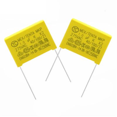 10pcs X2 Safety Capacitor 15mm 275VAC 275V 0.022UF 0.047UF 0.1UF 0.15UF 0.22UF 0.33UF 0.47UF 0.68UF 1UF Polypropylene Film (Size : 0.022UF 10mm)