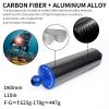 LetonPower Blue 10" Carbon Fiber Underwater Float Arm (2-Pack) - Ultralight Dual 1" Ball Buoyancy System for Diving Tray Video Lights & Strobes view 3