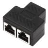 ALOEU 2 Port RJ45 Splitter Adapter LAN Network Ethernet Extender Connector Plug Lot 1pcs view 4