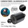 LetonPower Black 5" Carbon Fiber Underwater Float Arm (2-Pack) - Ultralight Dual 1" Ball Buoyancy System for Diving Tray Video Lights & Strobes view 3
