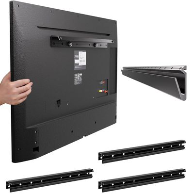 Fulifix 3 Pack Studless Drywall TV Mount for 22-55 Inch TVs, Wall Mounts No Drill TV Bracket up to 100 lbs Max VESA 400x400mm, No Stud TVs Mount fits Most LED LCD Flat Curved Screen TVs & Monitors