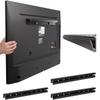 Fulifix 3 Pack Studless Drywall TV Mount for 22-55 Inch TVs, Wall Mounts No Drill TV Bracket up to 100 lbs Max VESA 400x400mm, No Stud TVs Mount fits Most LED LCD Flat Curved Screen TVs & Monitors view 1