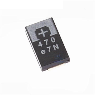 SHAPLE 5-10-20PCS 2R5TPE470M9 470UF 2.5V 470 6.3V SMD Tantalum Capacitors Polymer POSCAP Type D 7343 D7343 (Size : 5pcs 2R5TPE470M9)